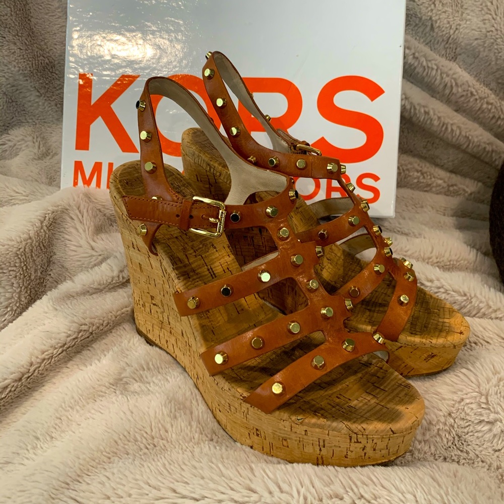 KORS Michael Kors Kaida platform sandals 8.5
